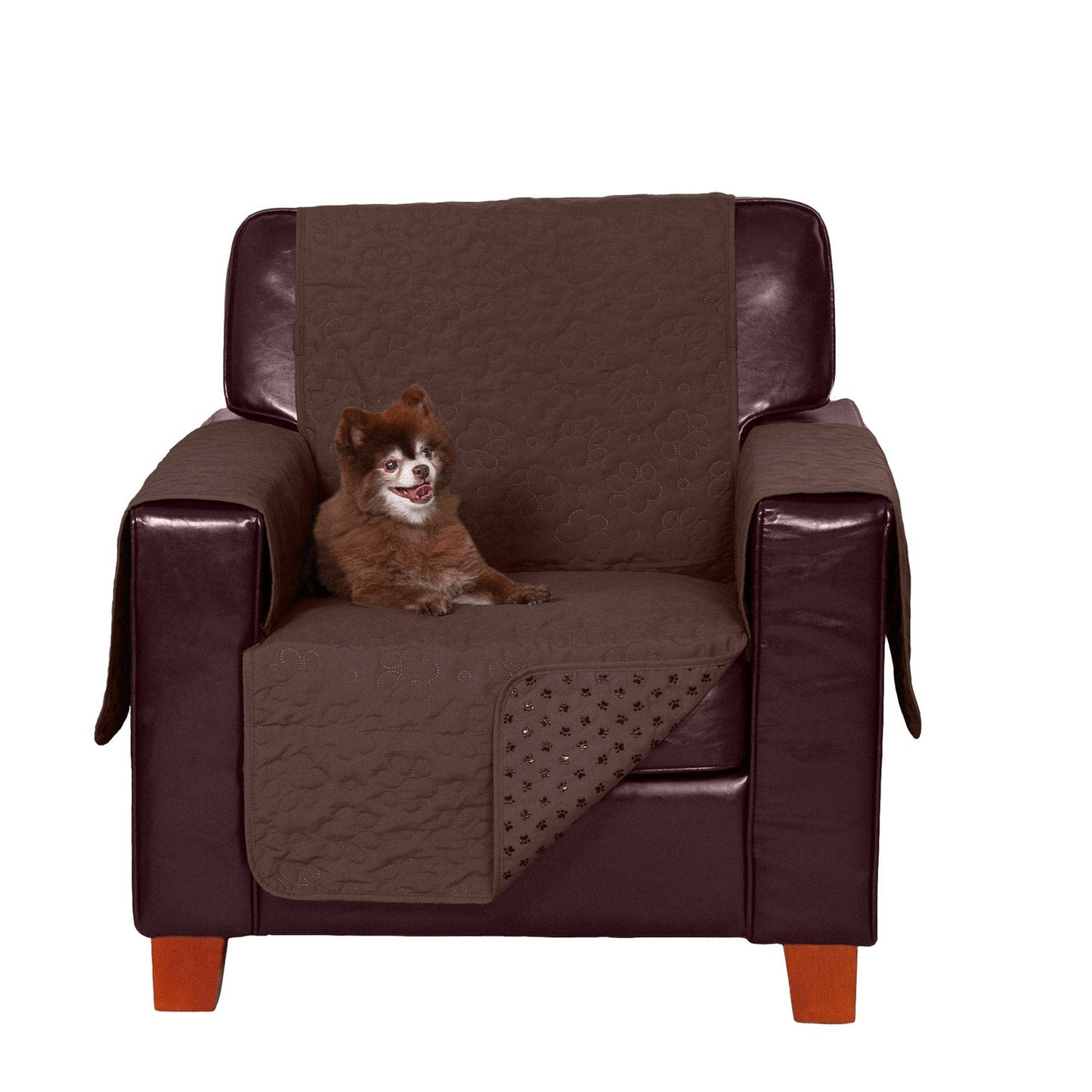 Non-Skid Back Waterproof Furniture Protector: Loveseat / Gray