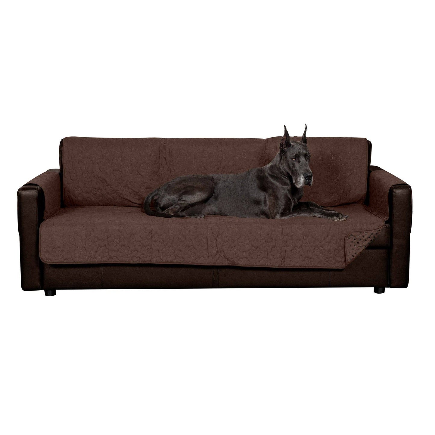 Non-Skid Back Waterproof Furniture Protector: Loveseat / Gray