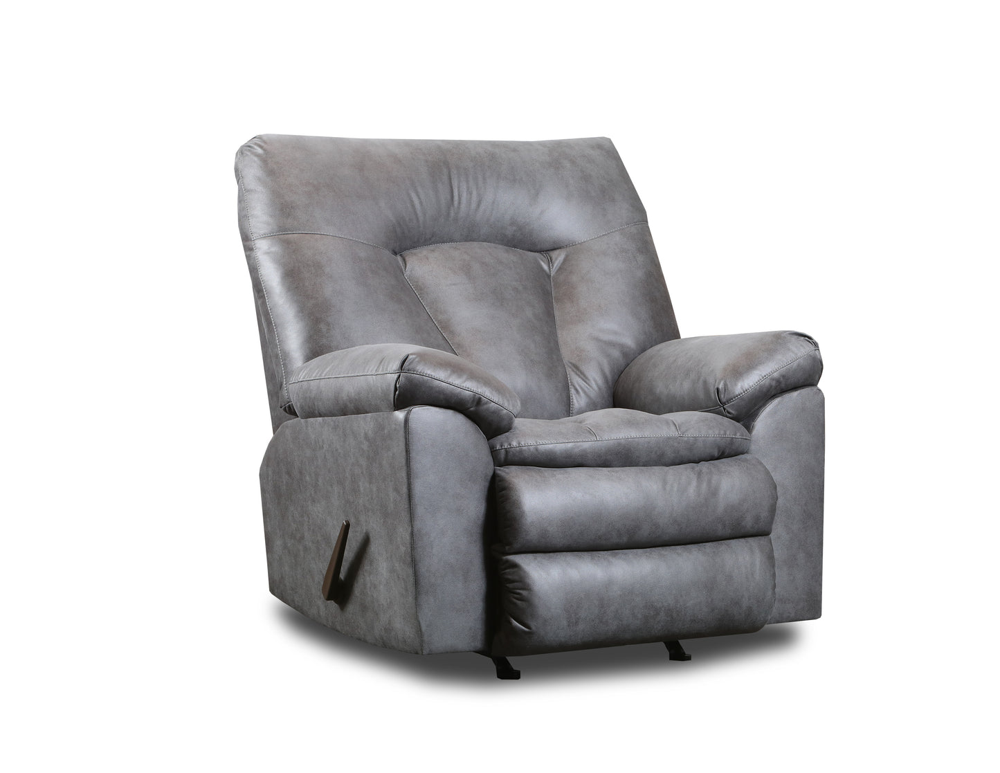 Southern Motion Bennett Amos Gunmetal Gray Rocking Recliner