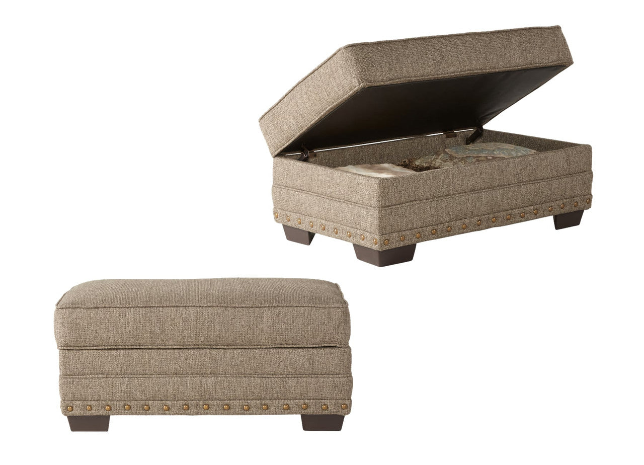 Malibu Canyon Storage Ottoman