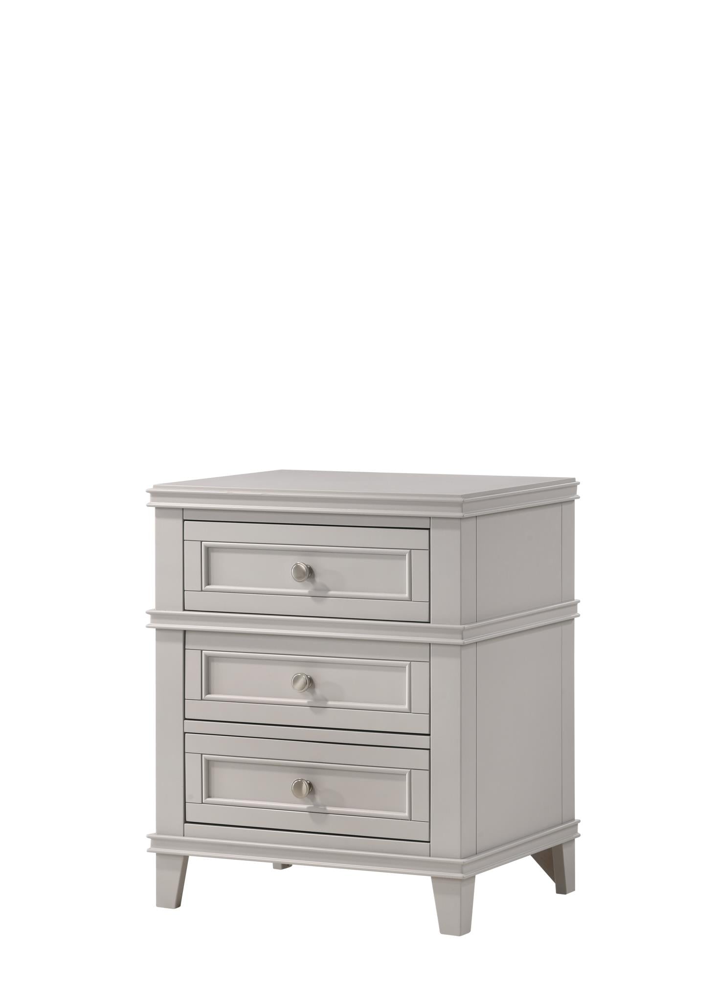 Nova X Design Cement Gray Queen Size Bedroom Set