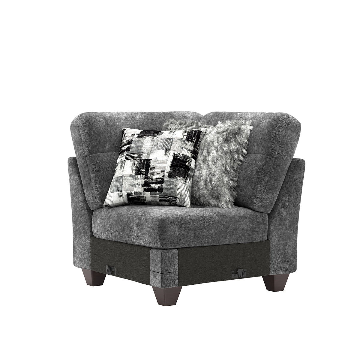 Wonderland Slate Modular Add a Section Chaise