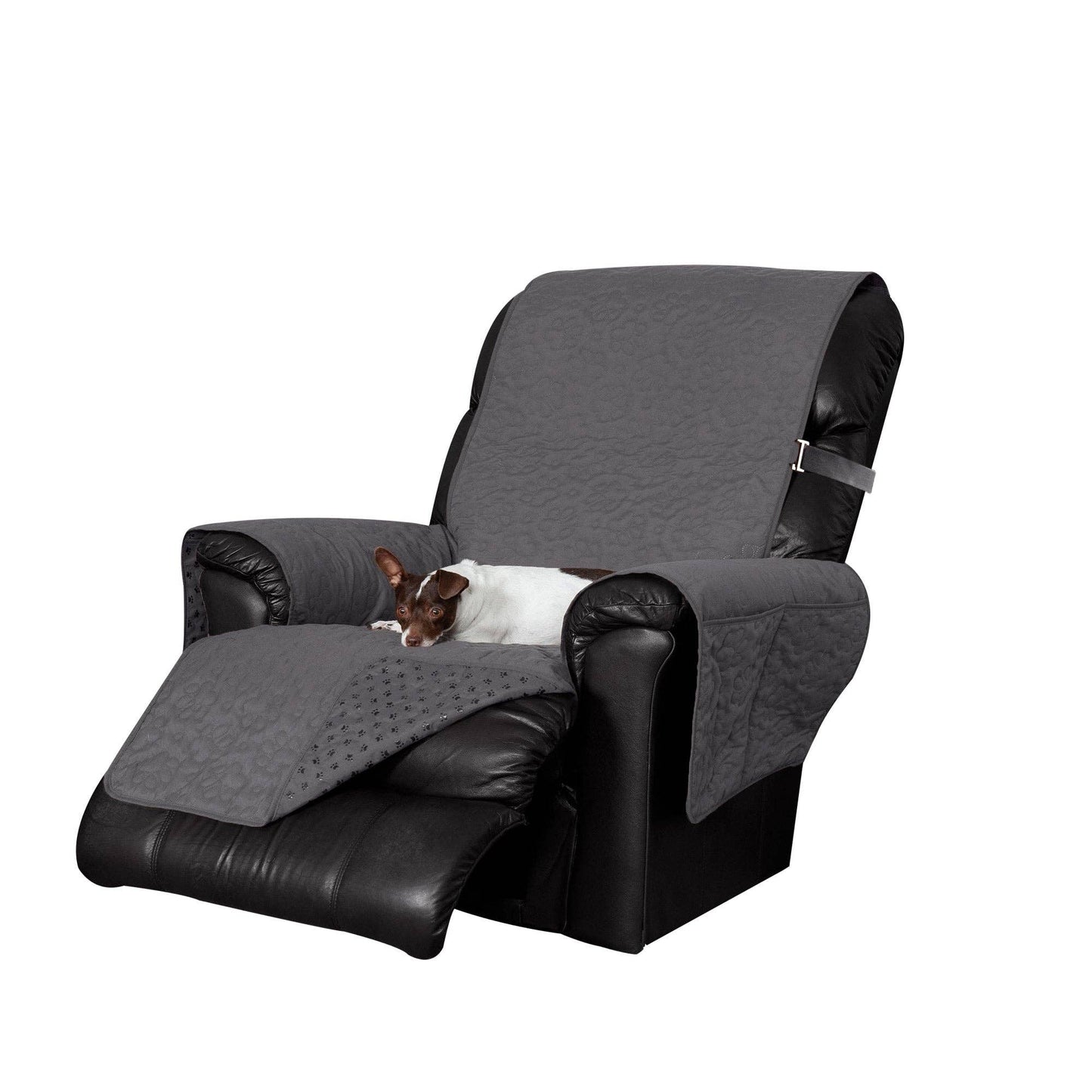 Non-Skid Back Waterproof Furniture Protector: Sofa / Gray