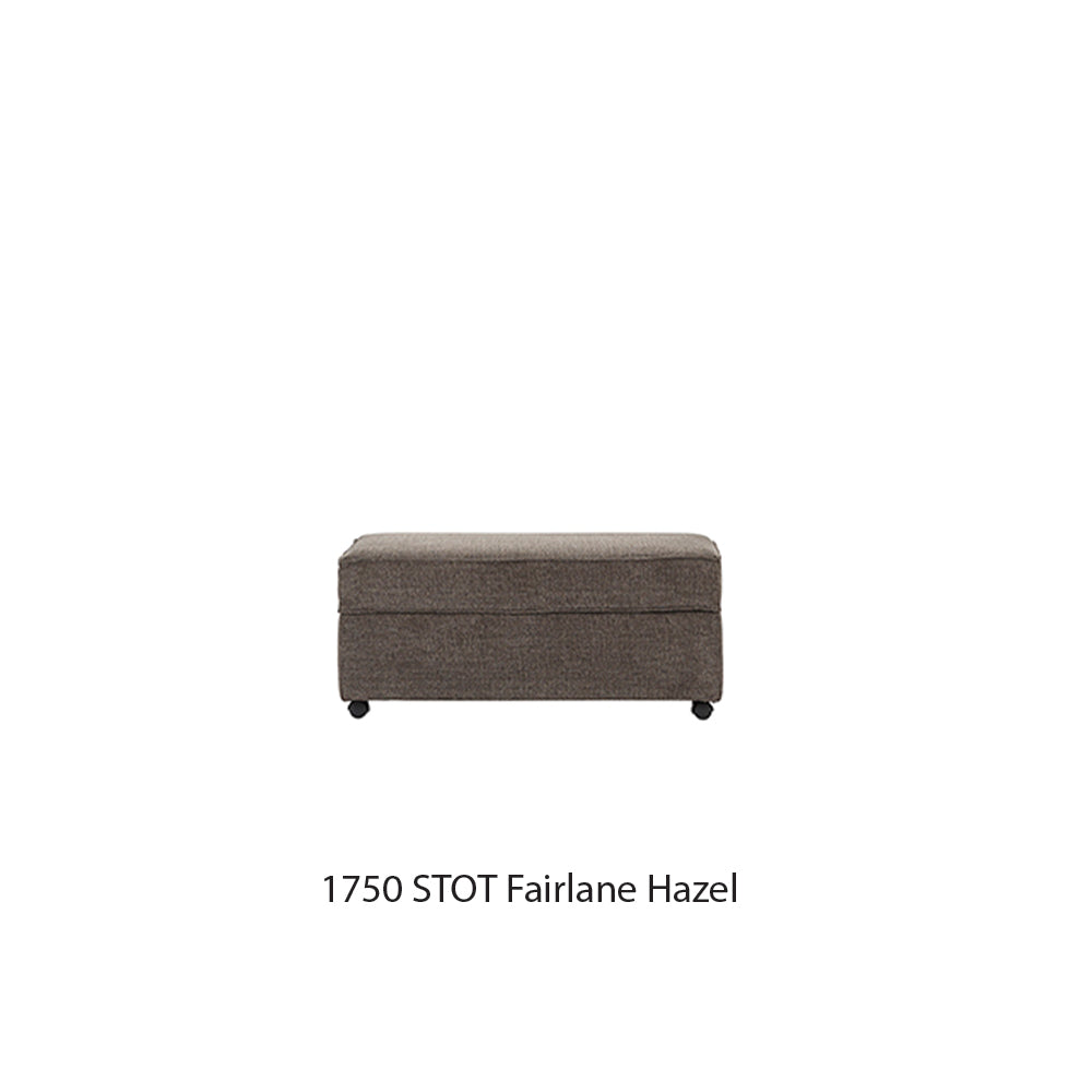 Contemporary Tufted Chaise Fairlane Hazel Sectional