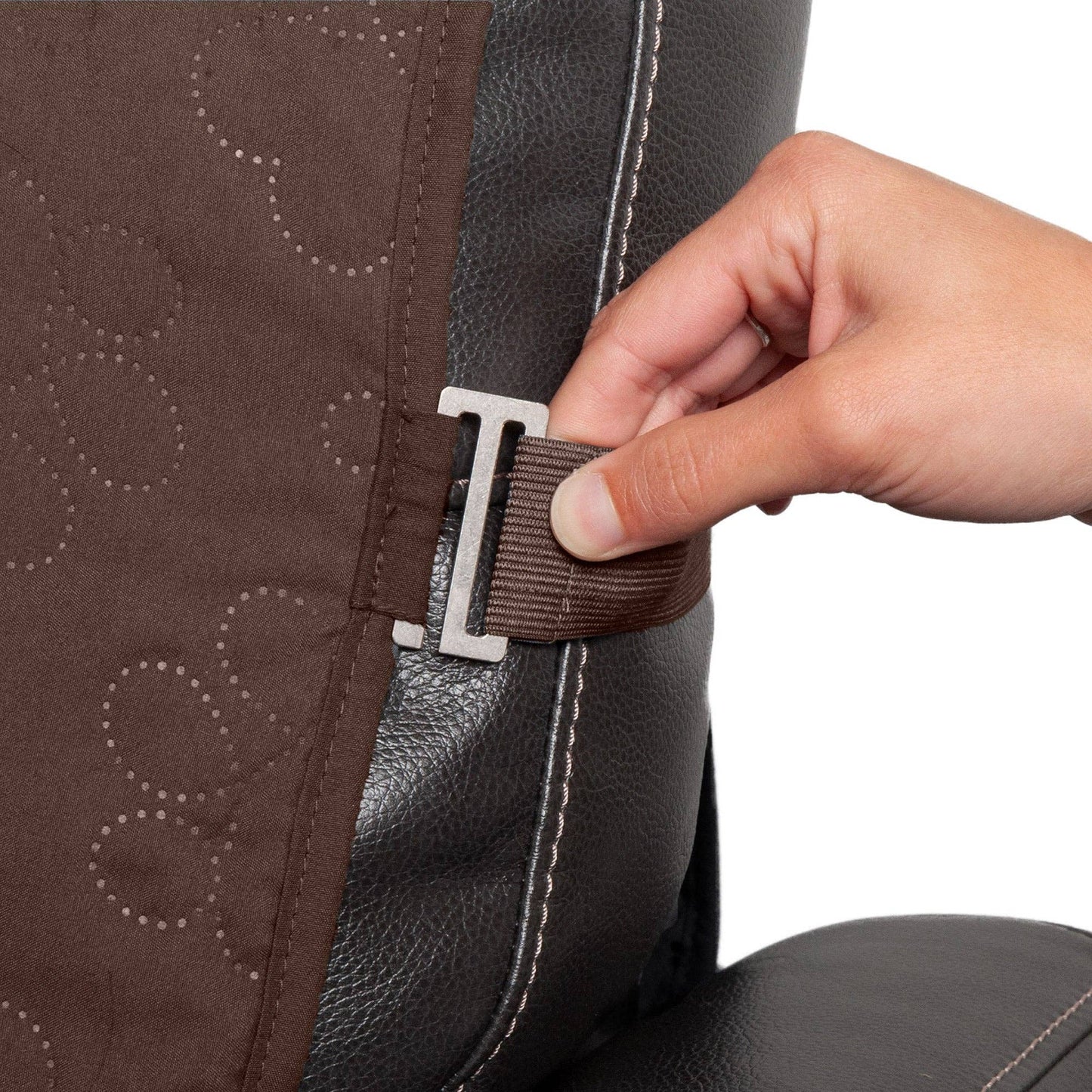 Non-Skid Back Waterproof Furniture Protector: Loveseat / Gray