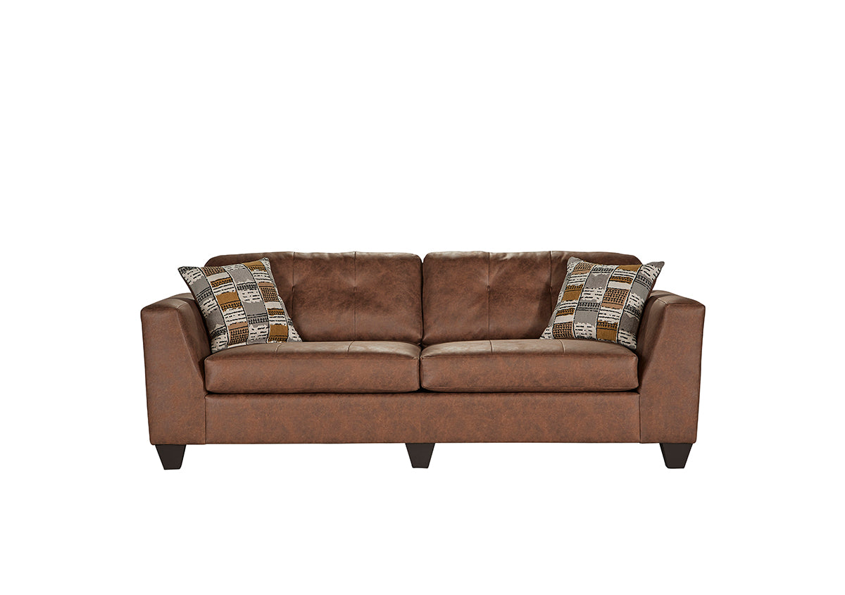 Mylo Timber Sofa and Loveseat
