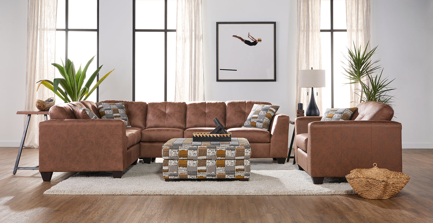 Mylo Timber 2 pc. Tufted Sectional