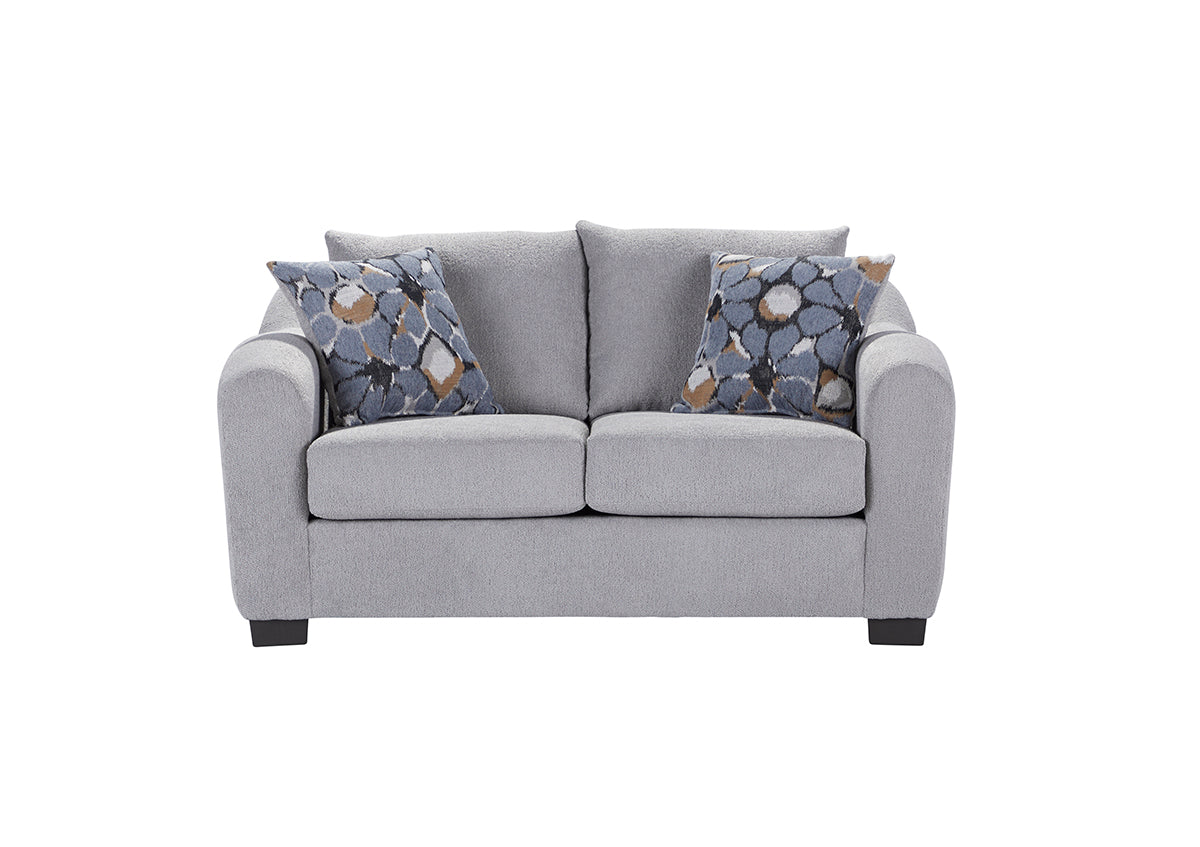Merino Fog Sofa and Loveseat