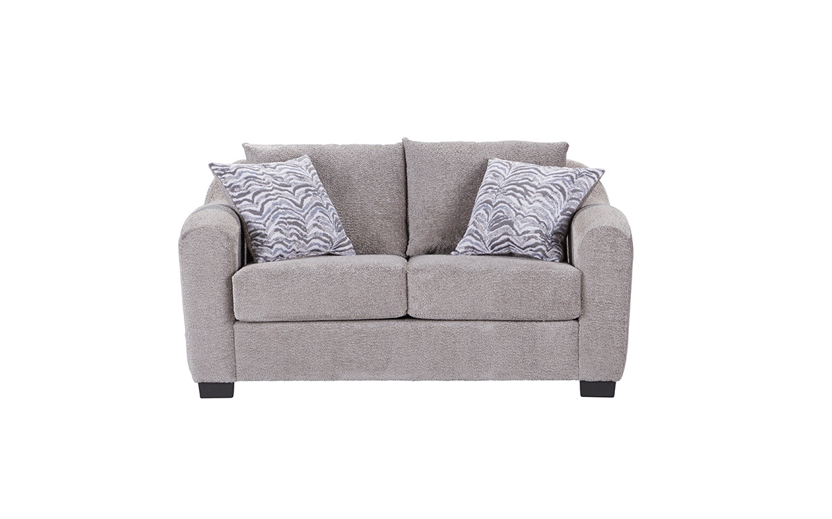 Compton Mushroom Sofa and Loveseat