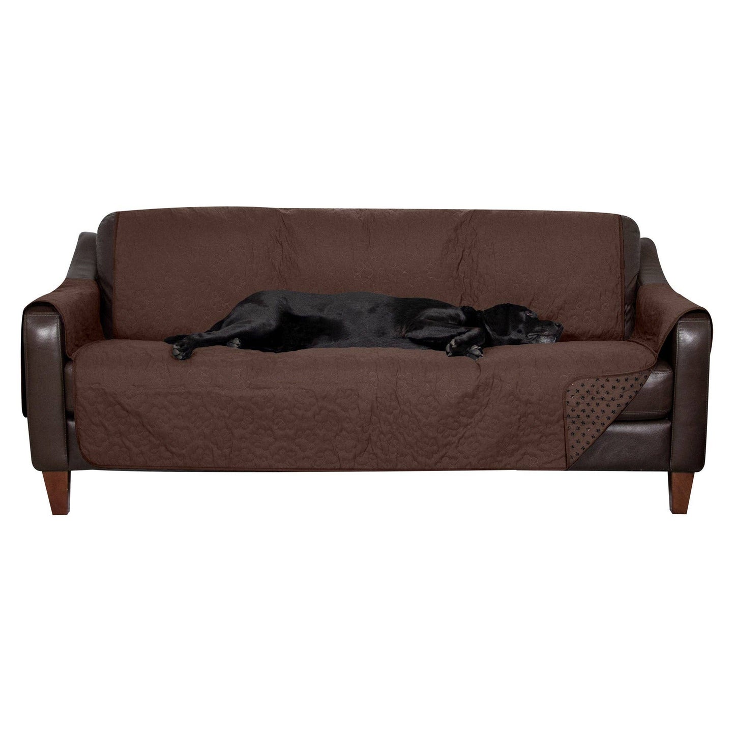 Non-Skid Back Waterproof Furniture Protector: Loveseat / Gray