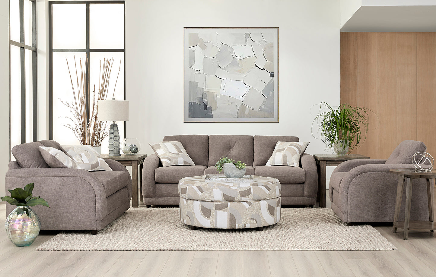 Cruiser Fossil Sofa and Loveseat
