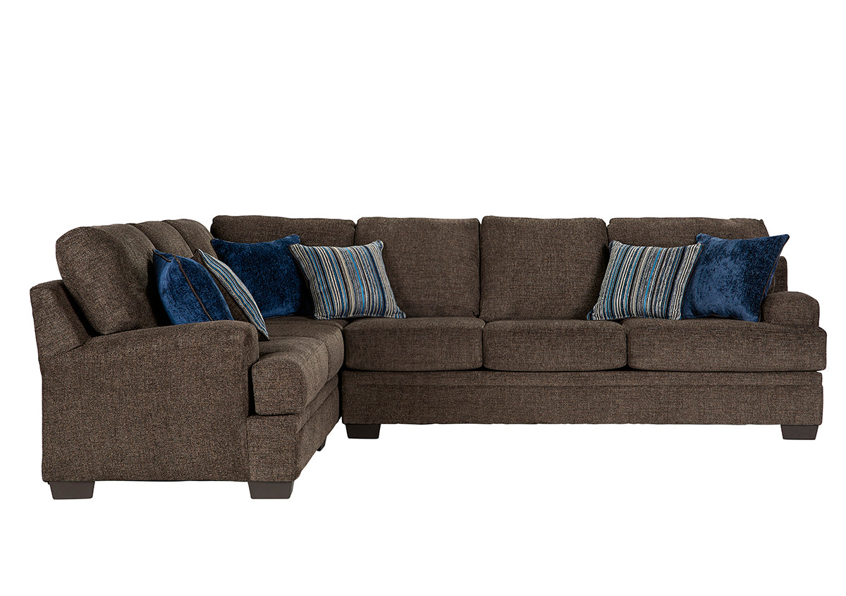 Dewey Brindle Brown Sectional