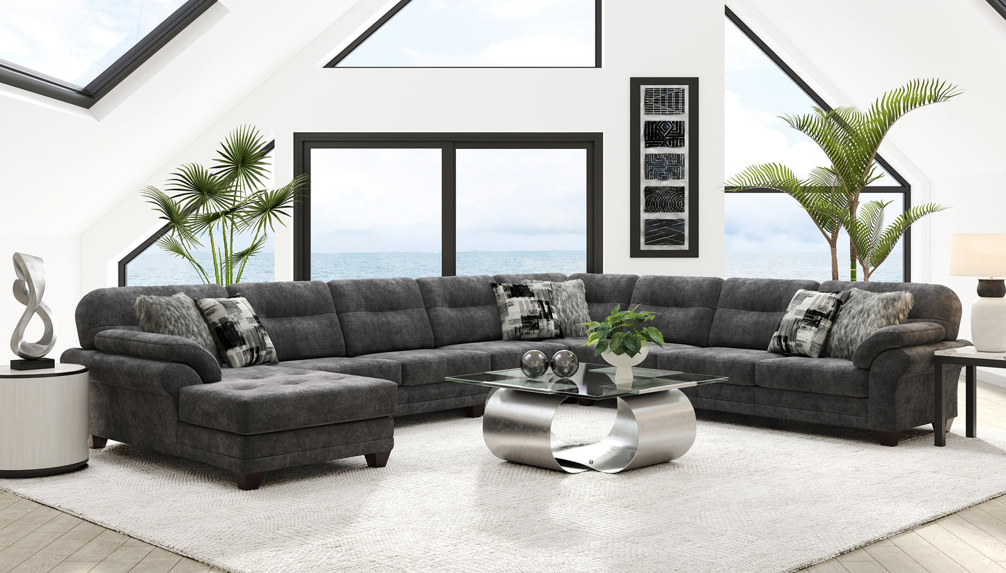 Wonderland Slate Modular Add a Section Chaise