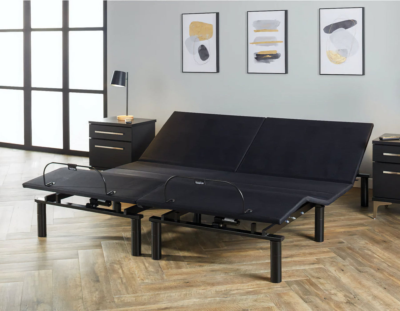 Adjustable Split King Electric Bed Frame