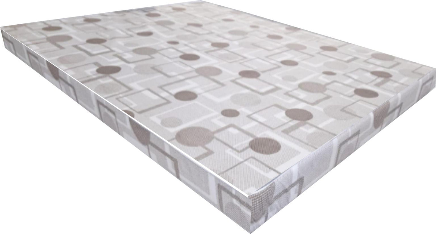 Cocoa Queen Size Foam Bunkie Mattress with Built-In Board