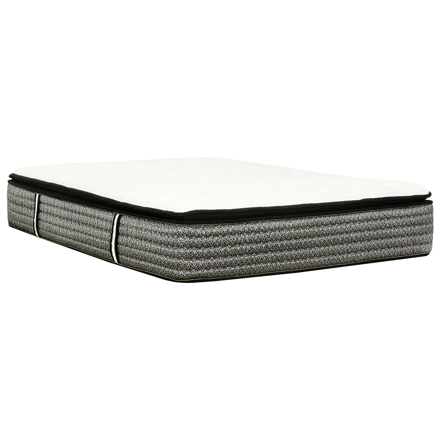 14 Inch Majesty Hybrid Pillow Top Queen Size Mattress and Foundation Set