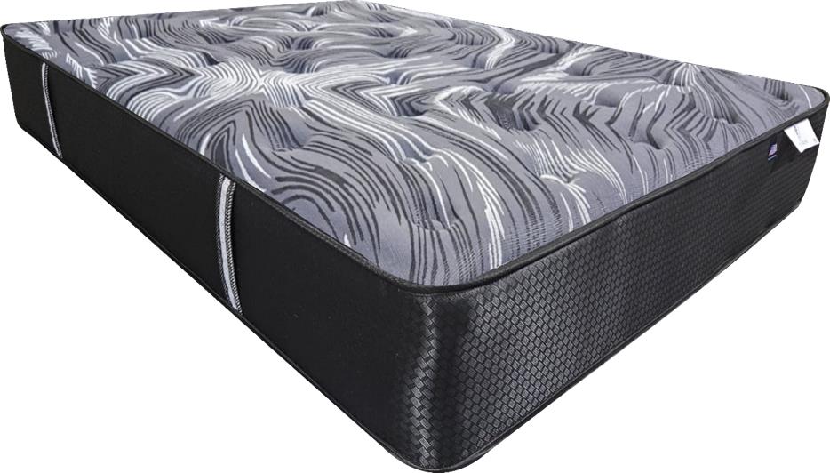 Tesla Plush Queen Dual Sided Mattress and Foundation Set