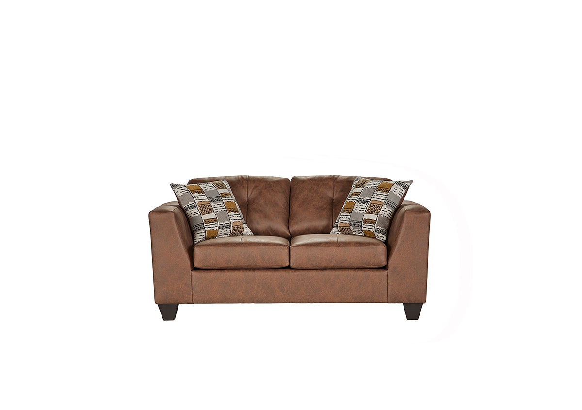 Mylo Timber Sofa and Loveseat