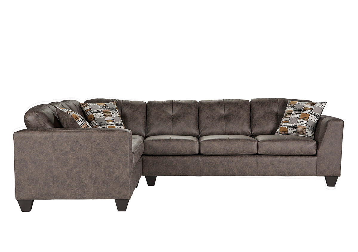 Mylo Buckskin 2 pc. Tufted Sectional