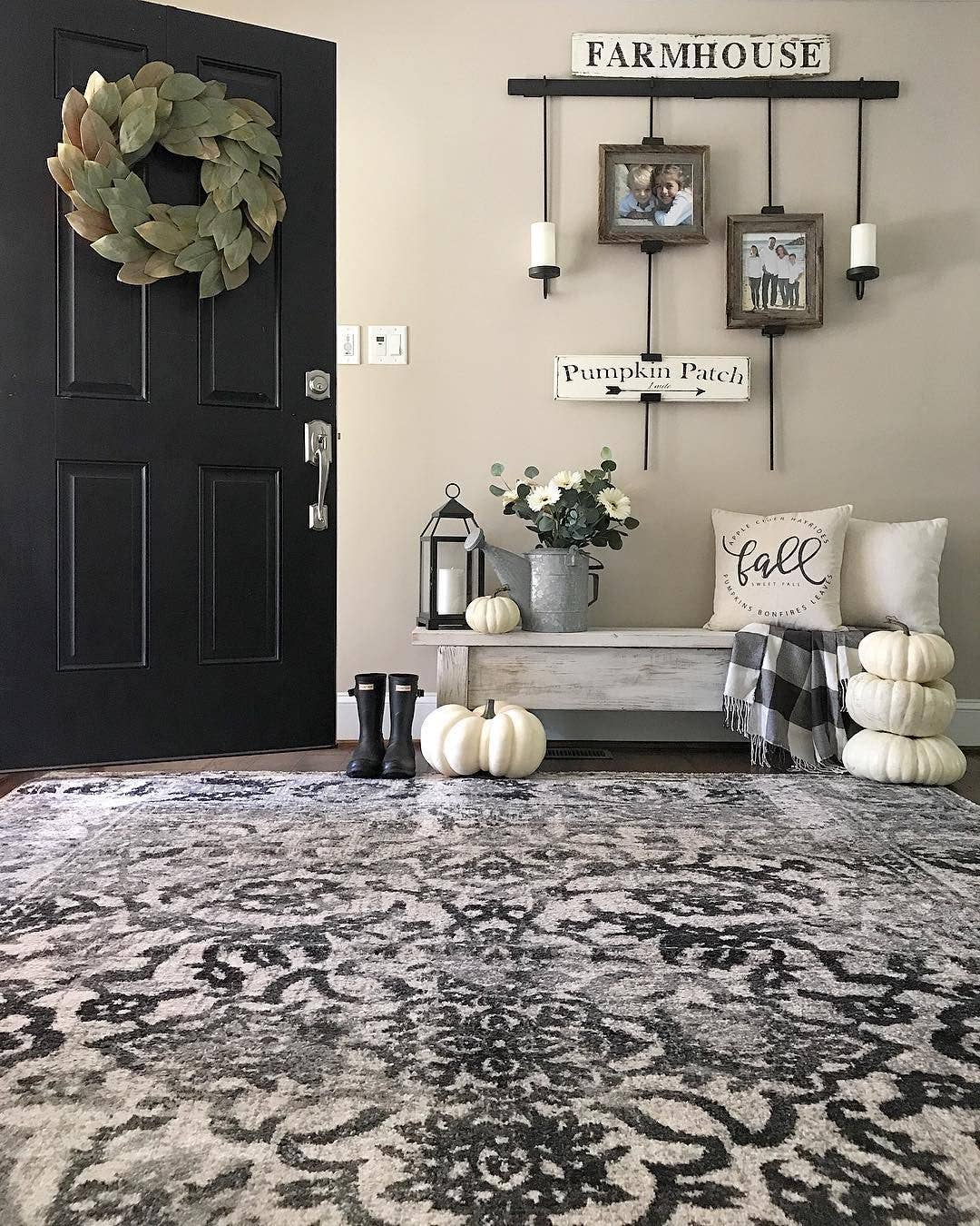 Sheffield Grey Traditional Rug: 9'3" x 12'6"