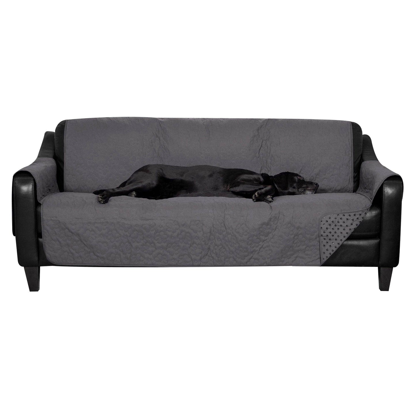 Non-Skid Back Waterproof Furniture Protector: Loveseat / Gray
