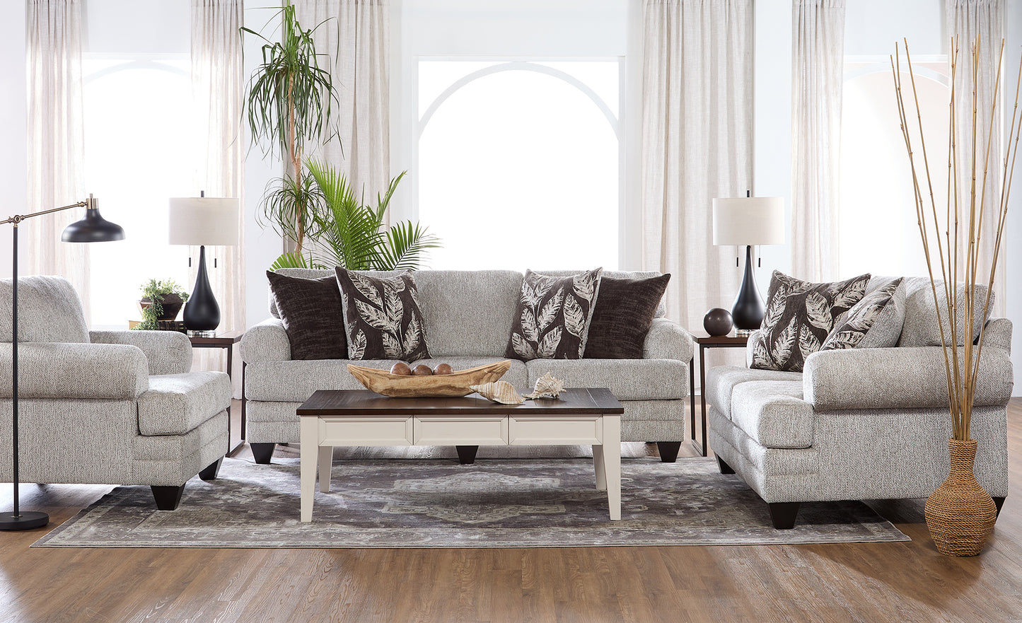 Marley Cloud Sofa and Loveseat
