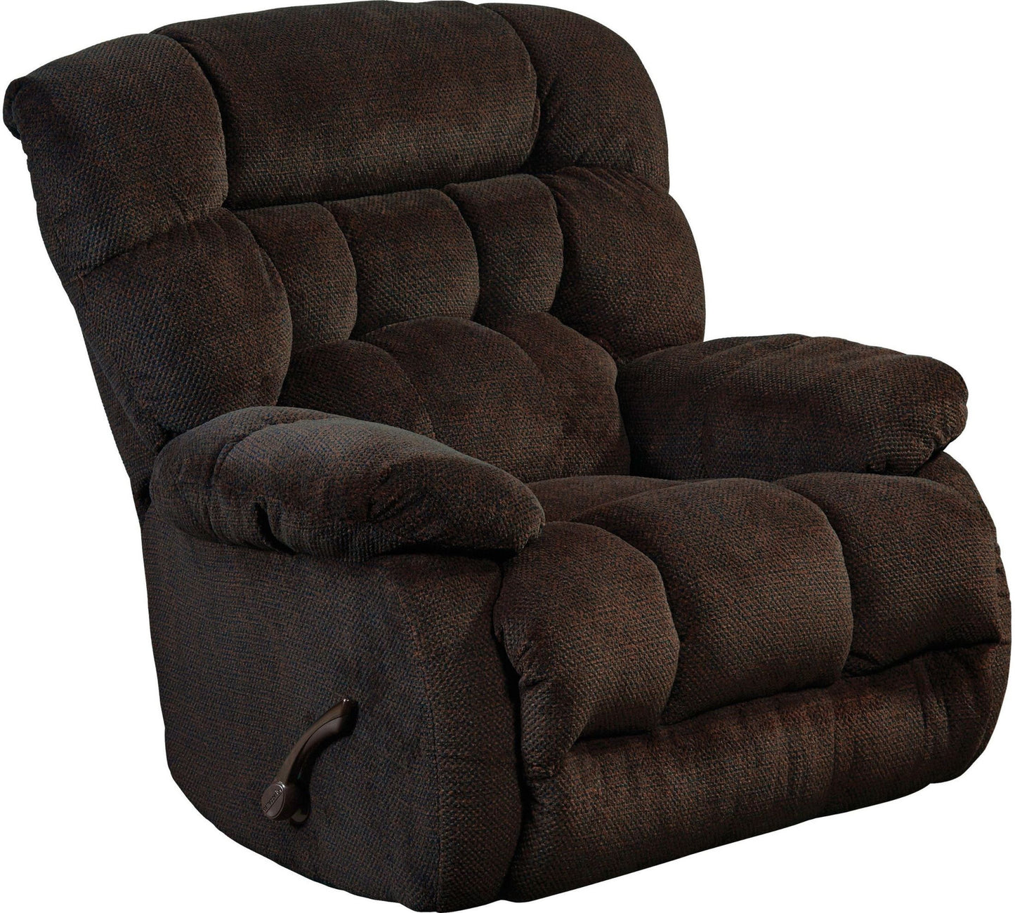 Daly Chocolate Chaise Rocker Recliner