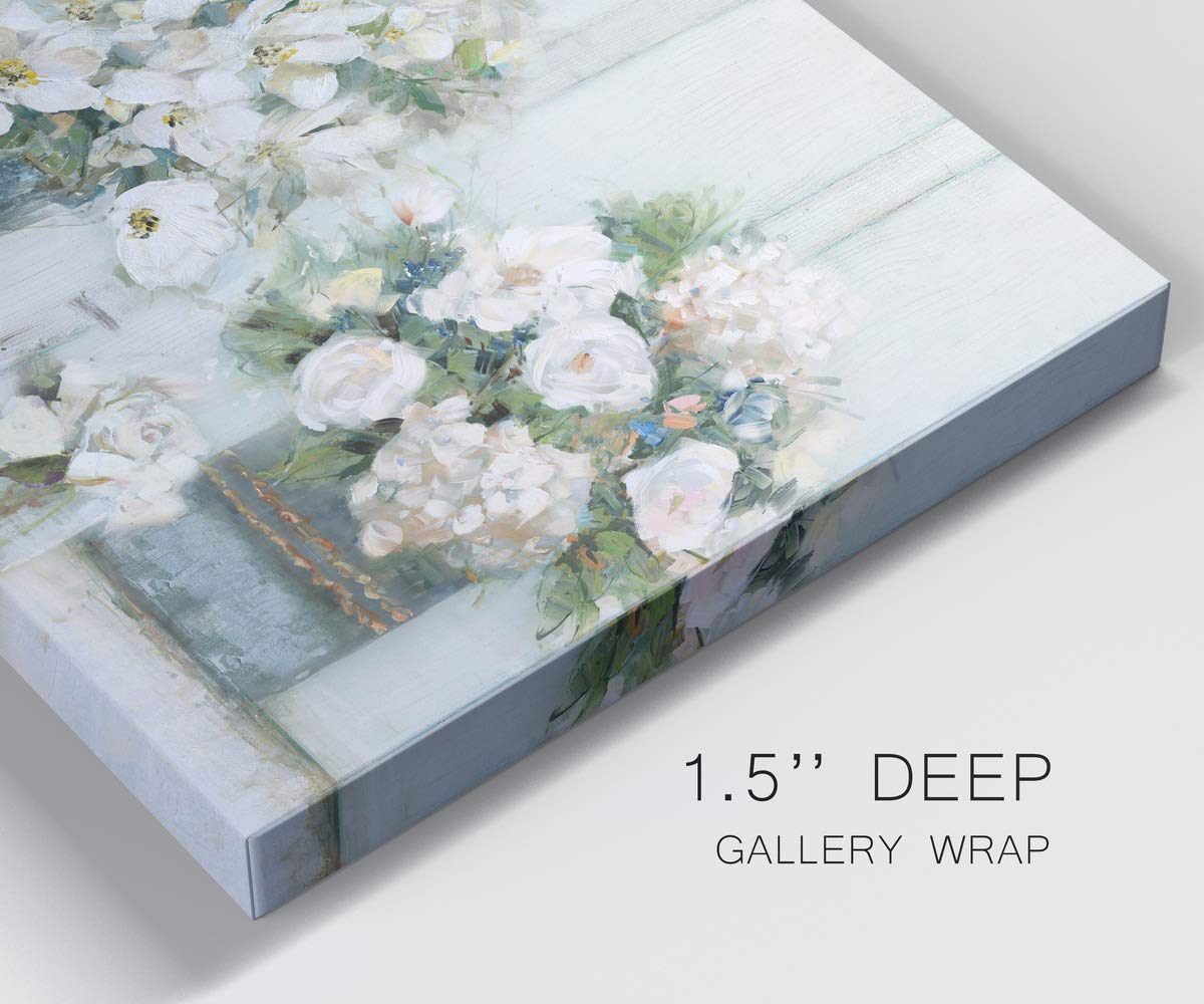 WEXFORD HOME Landscape Canvas Wall Art Abstract Floral Forest Modern Pictures Artwork Decoration for Living Room Kitchen Bathroom Office, Ready to Hang