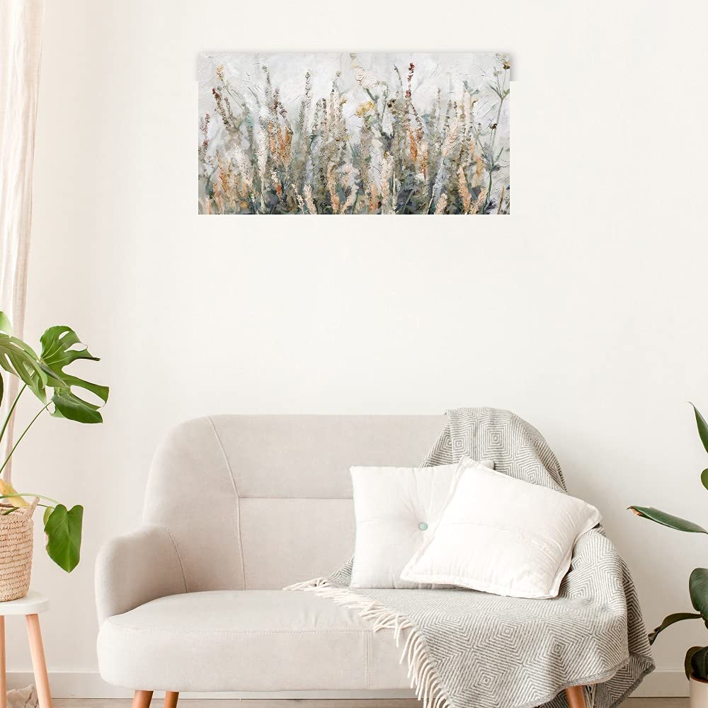 Fine Art Canvas Autumn Breeze Canvas Print by Artist Studio Arts for Living Room, Bedroom, Bathroom, Kitchen, Office, Bar, Dining & Guest Room - Ready to Hang - 40 in x 21 in