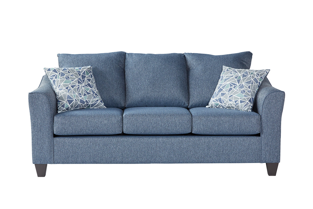 Cobalt Blue Sofa and Loveseat