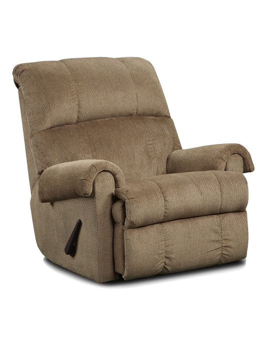 Cocoa Brown Rocking Recliner