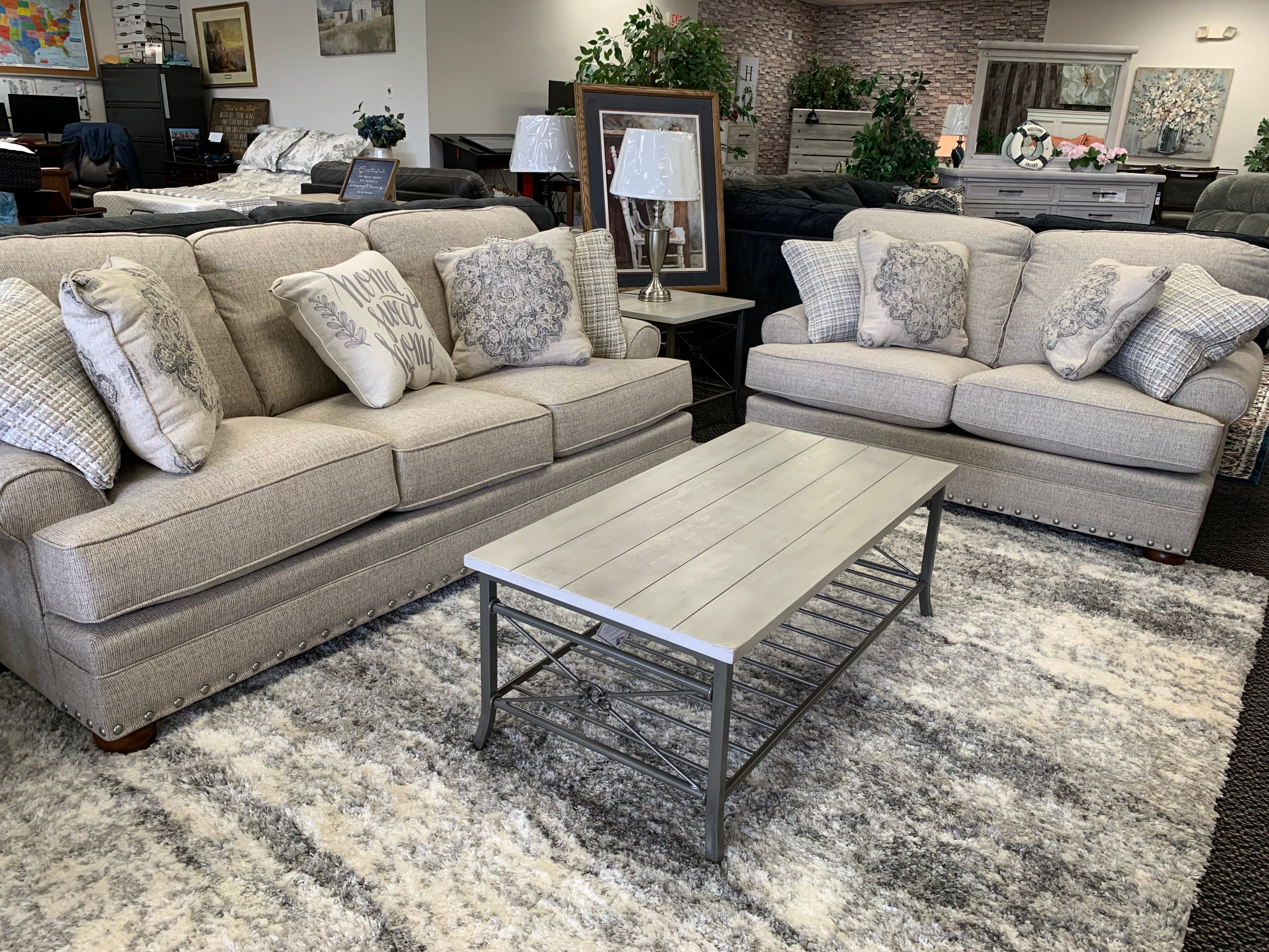 Home Sweet Home Sofa and Loveseat