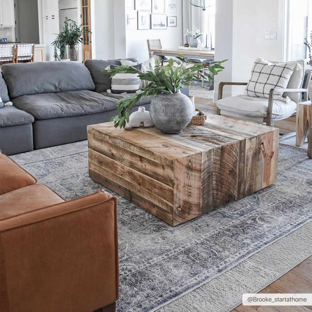 Mignon Washable Area Rug: 5'3" x 7'3" Rectangle