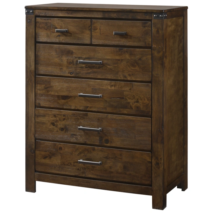 Rustic Modern Farmhouse King Size Bedroom Set with Bench Footboard