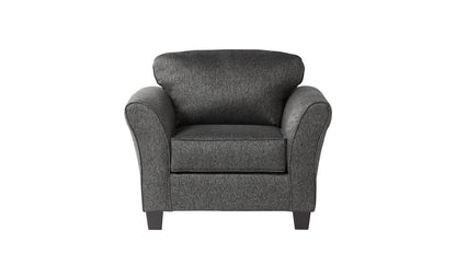 Stoked Ashes Deep Gray Sofa and Loveseat