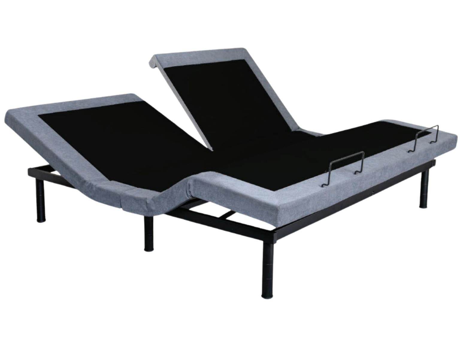 Split Head Adjustable Massage Base In Queen Size My Furniture Place Split head adjustable massage base in queen size my furniture place