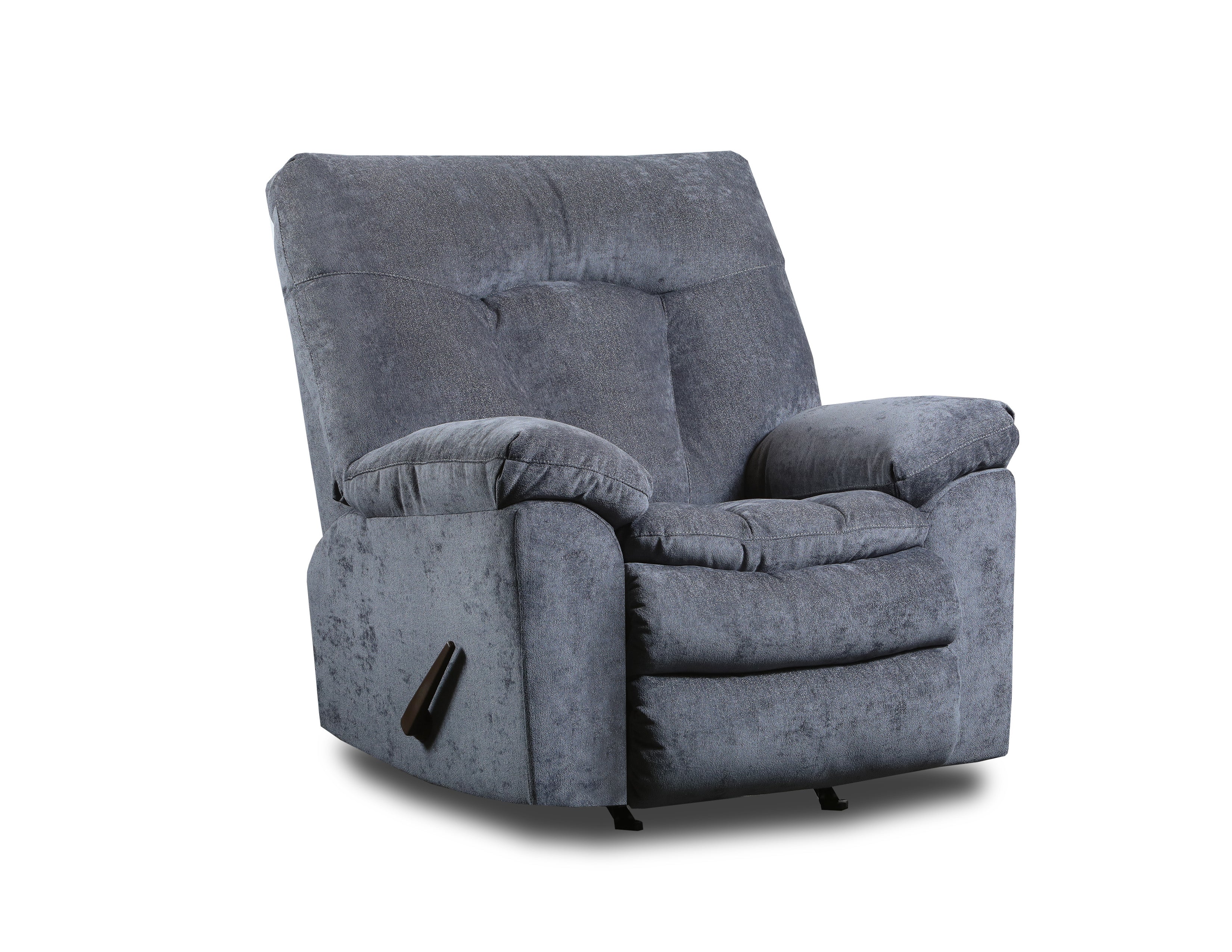 Southern Motion Bennett Navy Rocking Recliner