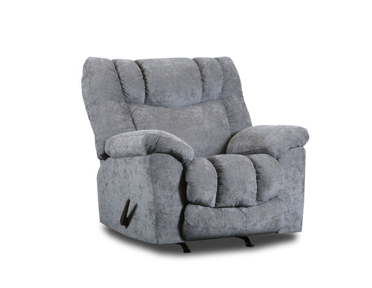 Southern Motion Clayton Charcoal Gray Rocking Recliner