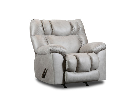 Southern Motion Mocha Amos Platinum Rocking Recliner