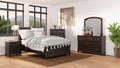 Prescott Cherry Storage King Sleigh Bedroom Set