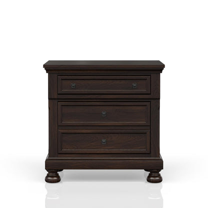 Prescott Cherry Storage Queen Sleigh Bedroom Set