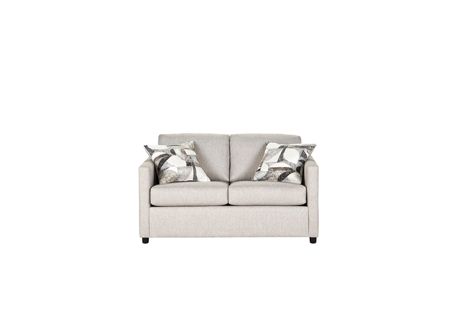 Space Saving Classic Shell Sofa and Loveseat