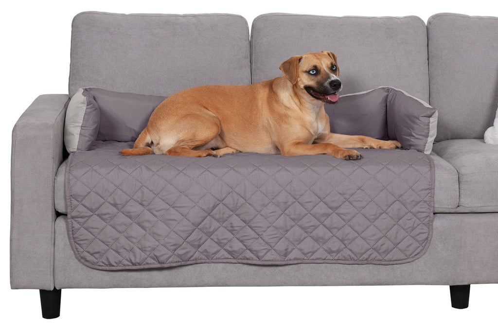 Sofa Buddy Pet Bed Furniture Cover: Medium / Gray/Mist