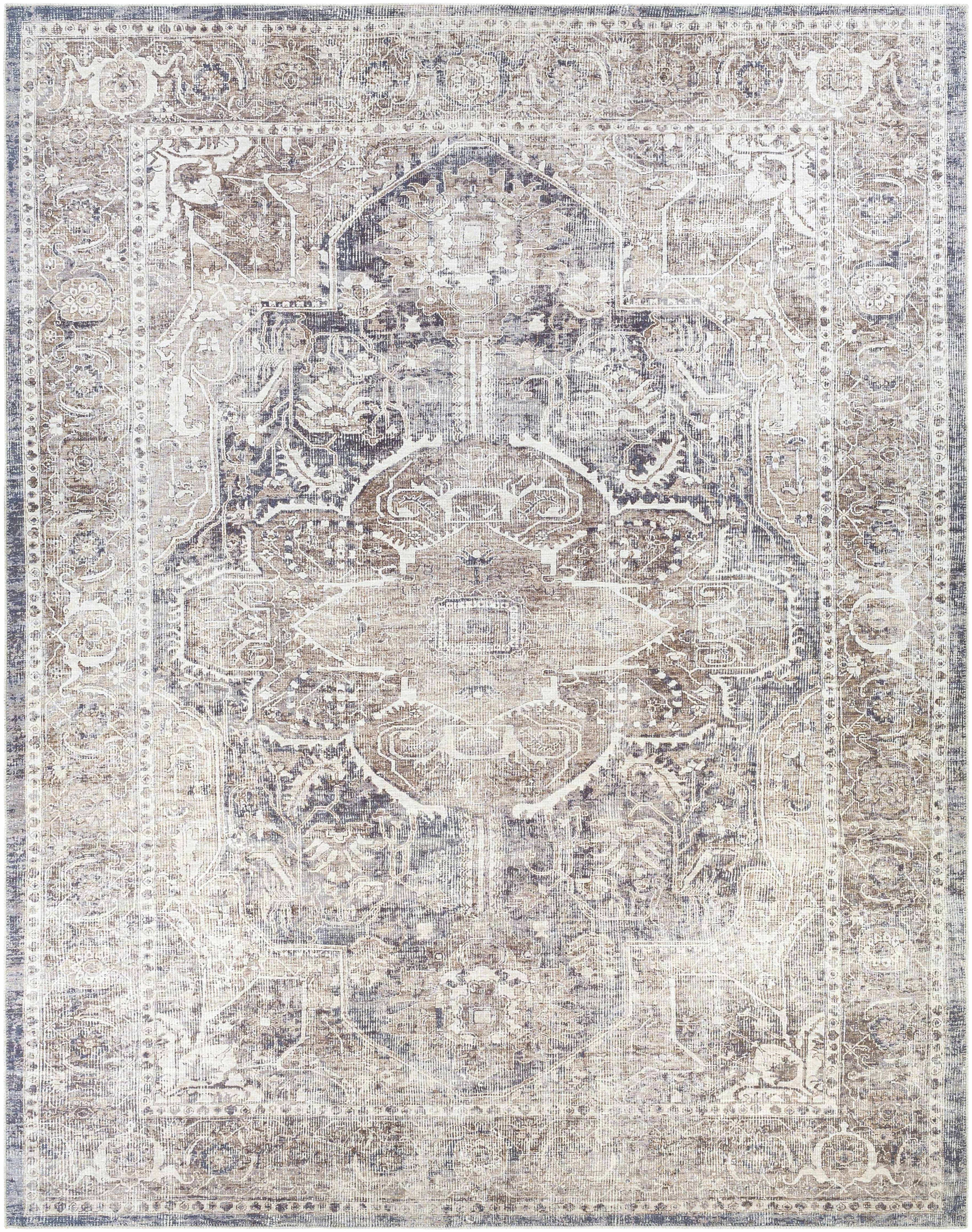 Mignon Washable Area Rug: 5'3" x 7'3" Rectangle