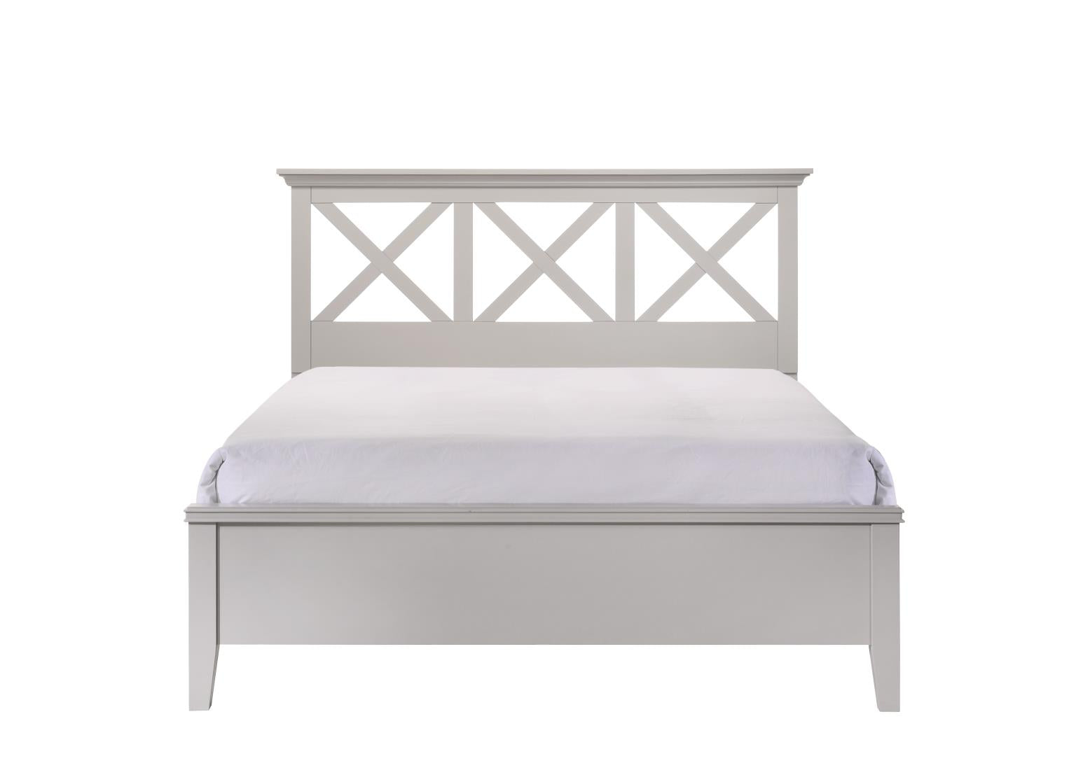 Nova X Design Cement Gray Queen Size Bedroom Set