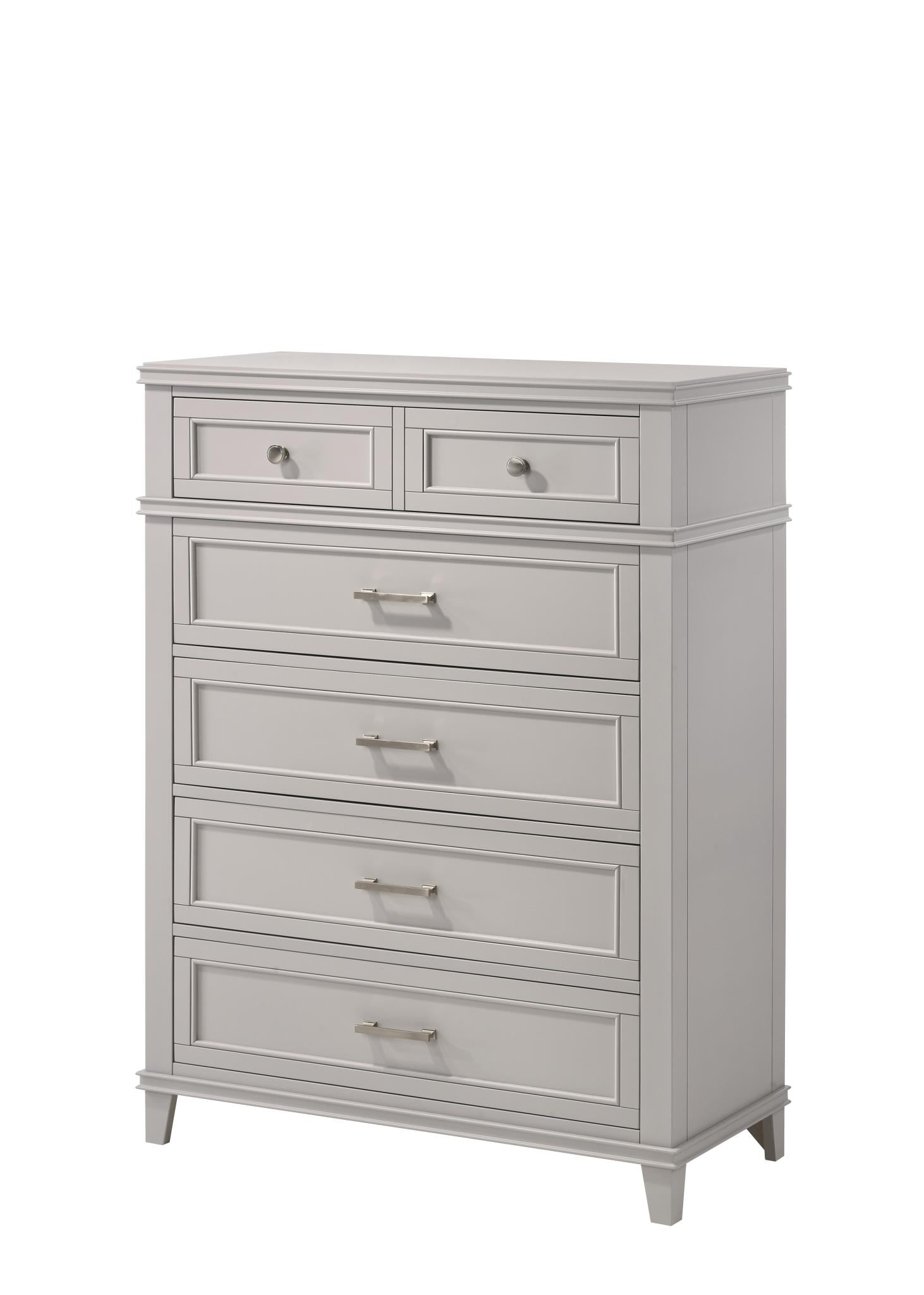 Nova X Design Cement Gray Queen Size Bedroom Set