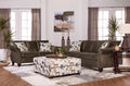 Josie Olive Sofa and Loveseat
