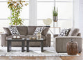 Mushroom Textured Sofa and Oversize Cuddle Chair