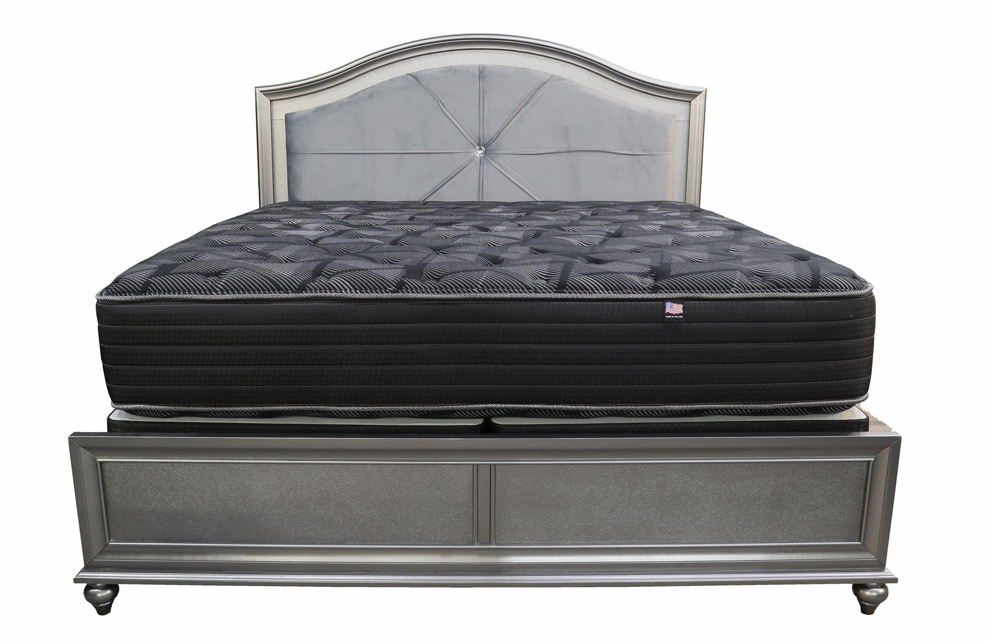 Carolina Dreams Firm Plush Mattress Set in Queen Size