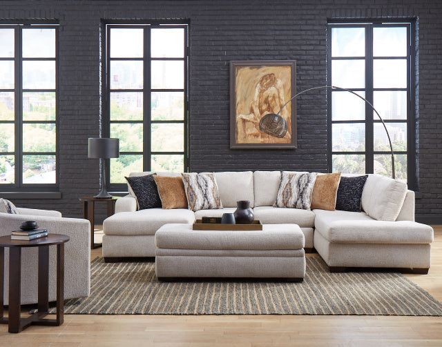 Sandstone Double Chaise Sectional